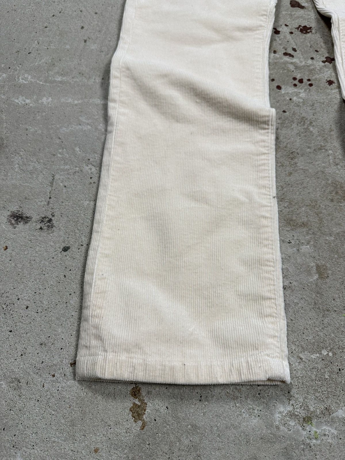 Lauren Ralph Lauren Lauren Ralph Lauren Cream Corduroy Pants Size 30" / US 8 / IT 44 - 3 Thumbnail