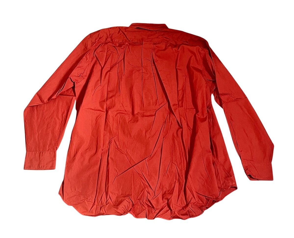 Comme des Garcons Cdg homme deux orange button up shirt Size US XL / EU 56 / 4 - 4 Thumbnail