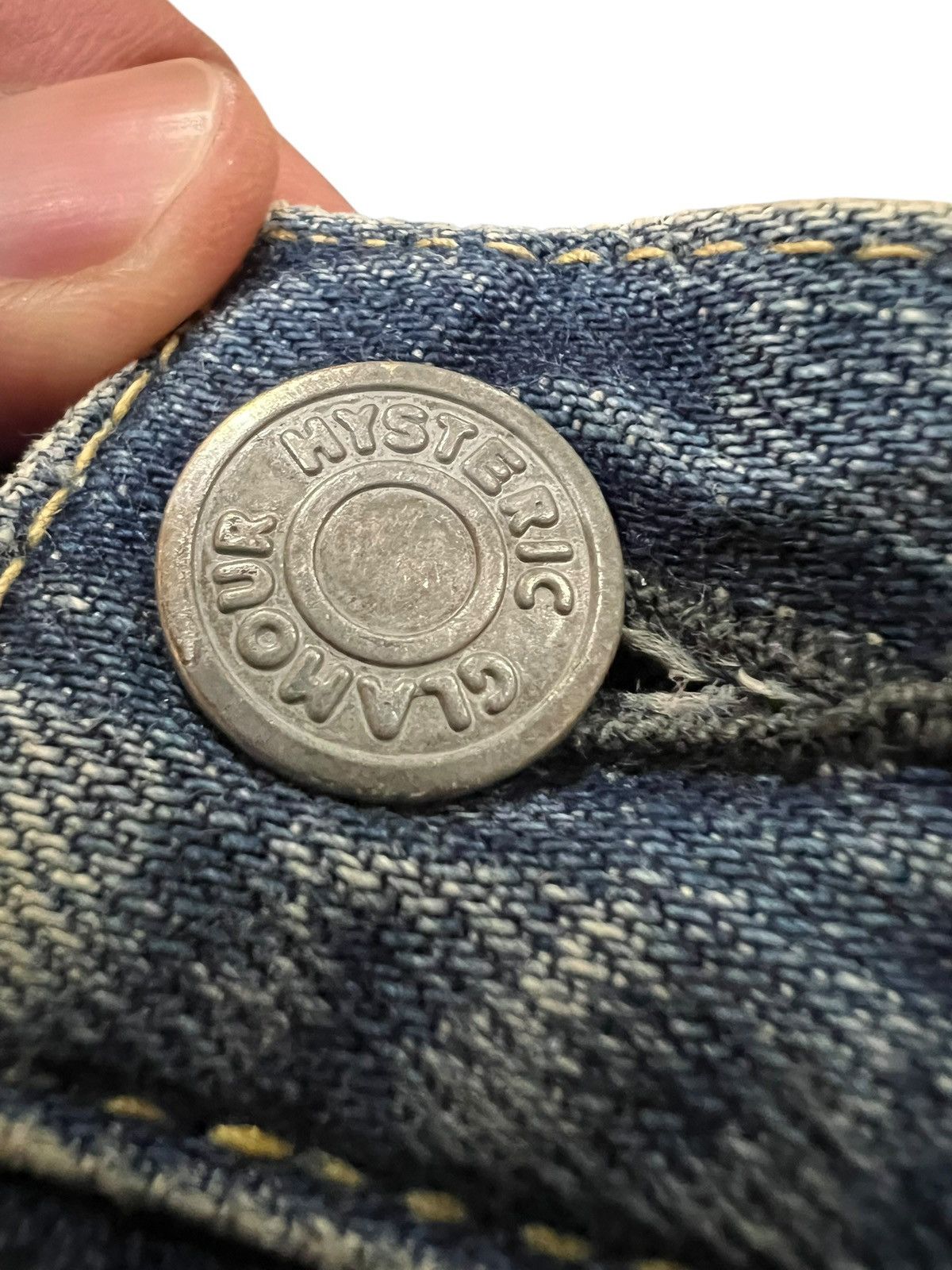 Hysteric Glamour Vintage Hysteric Glamour Selvedge Distressed Jean Size US 28 / EU 44 - 9 Thumbnail