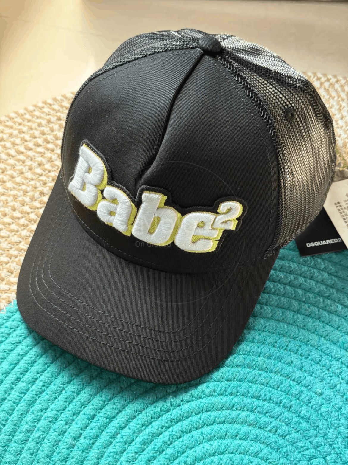 Dsquared2 Dsquared2 Babe2 Logo Truck Driver Hat Size ONE SIZE - 1 Thumbnail