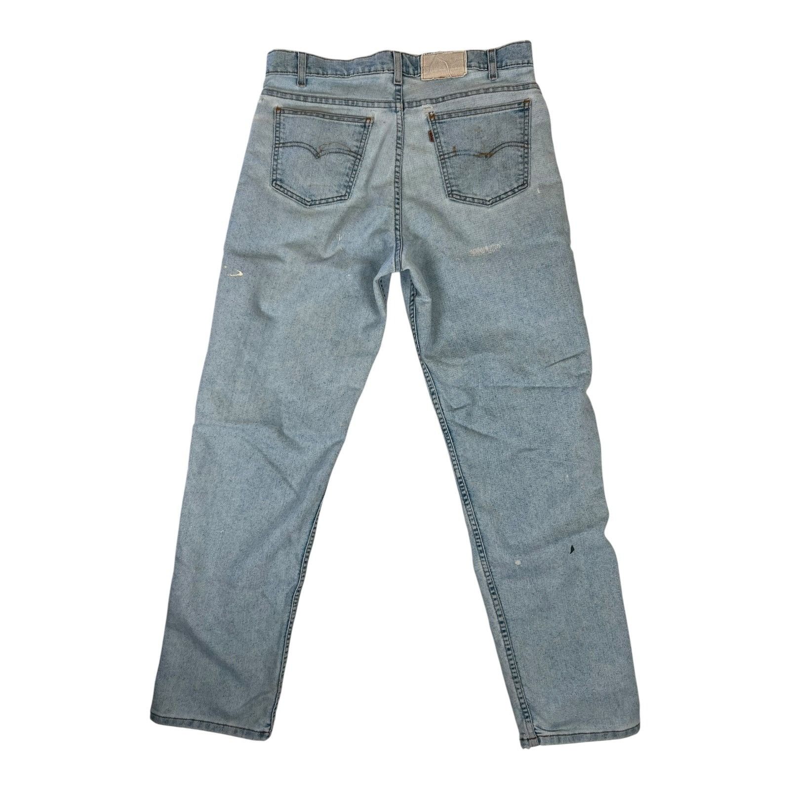 Levi's Vintage Levi's Orange Tab Flex Denim Size 34x32 Light Wash D Size US 34 / EU 50 - 1 Thumbnail