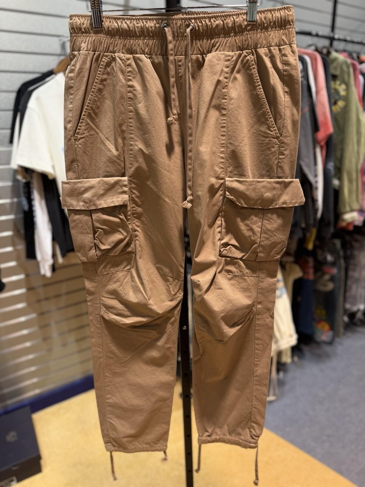John Elliott John Elliott Pants Size (1) Khaki Tan Beige Jogger Size US 32 / EU 48 - 9 Thumbnail