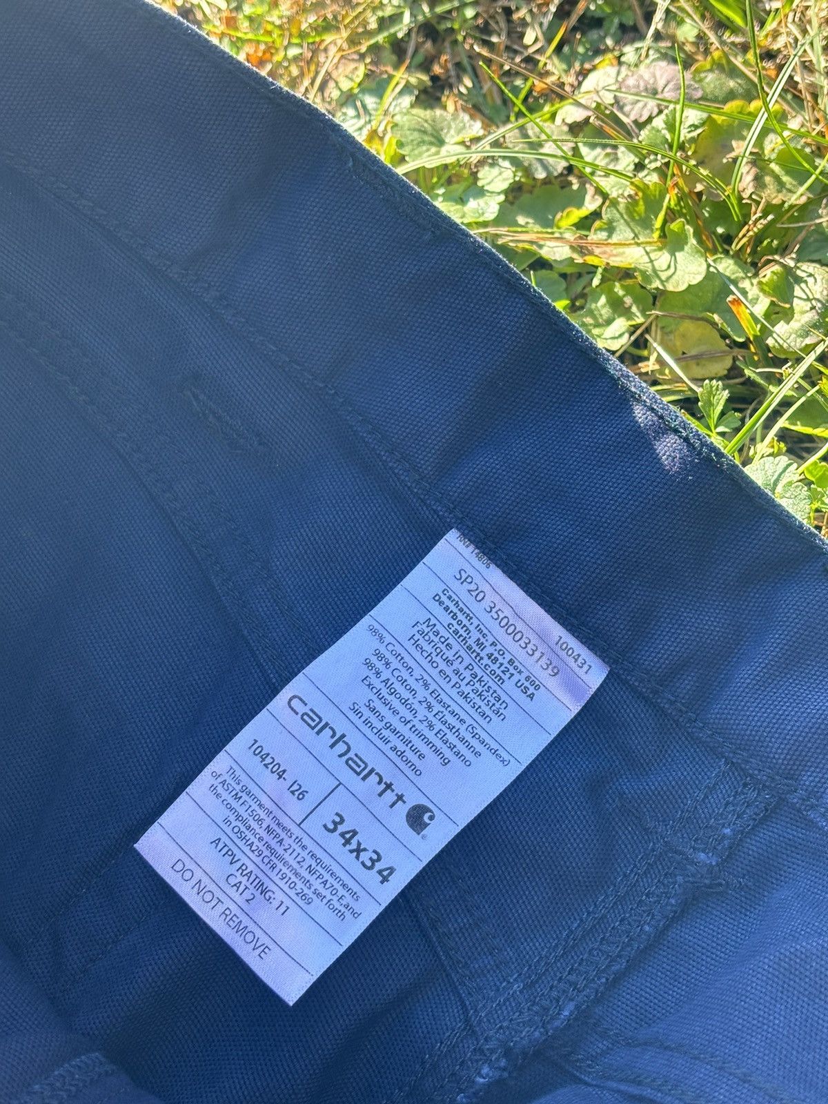 Carhartt × Carhartt Wip × Vintage Baggy carpenter workwear Carhartt pants BNWT Size US 34 / EU 50 - 5 Thumbnail