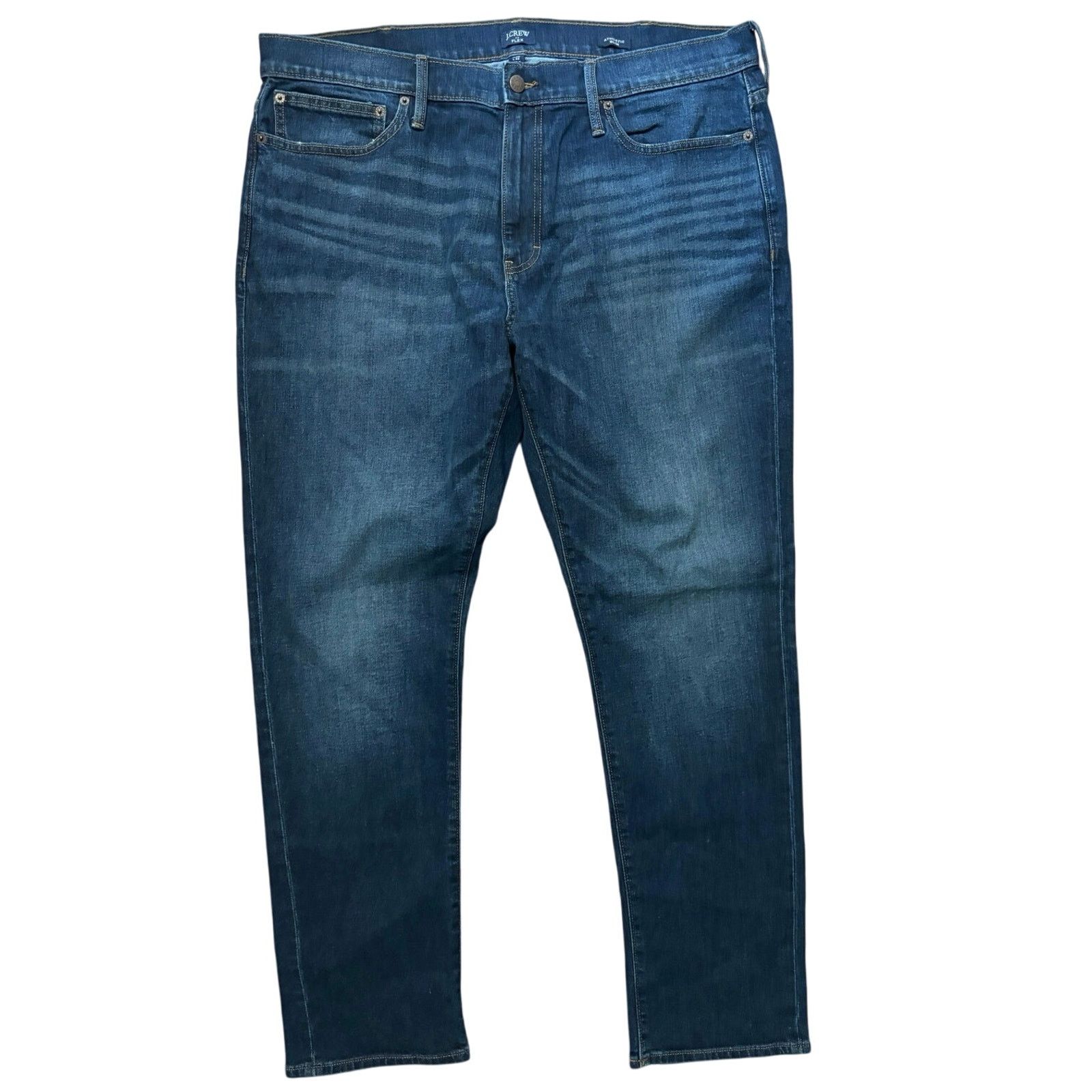 J.Crew NWOT J.Crew Altheltic Slim Fit Jean Signature FlexSize 38x32 Size US 38 / EU 54 - 3 Thumbnail