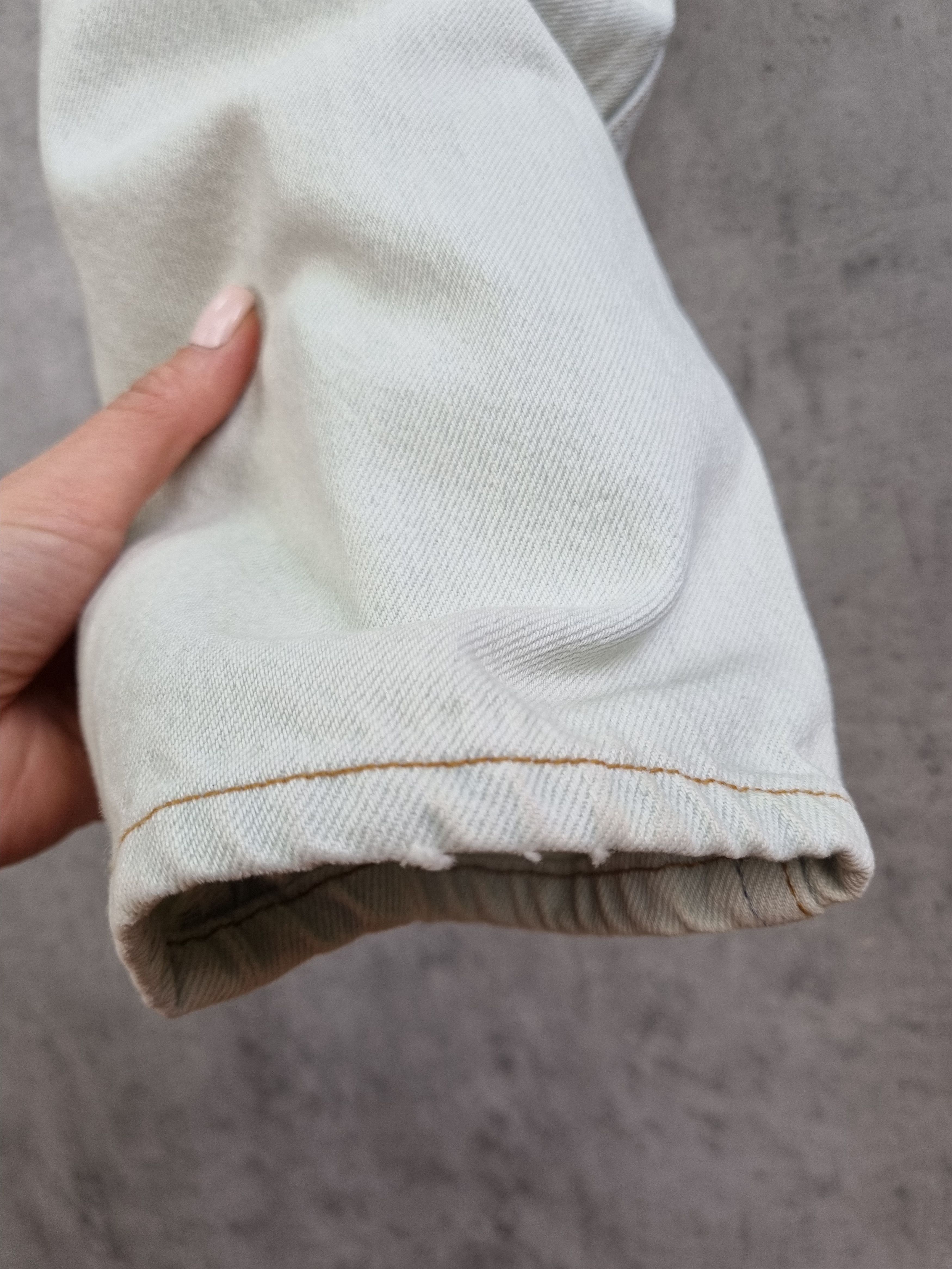 Levi's × Levi's Vintage Clothing 90s Levis France Made Cool Faded Unique Denim Jeans Size US 31 - 13 Thumbnail
