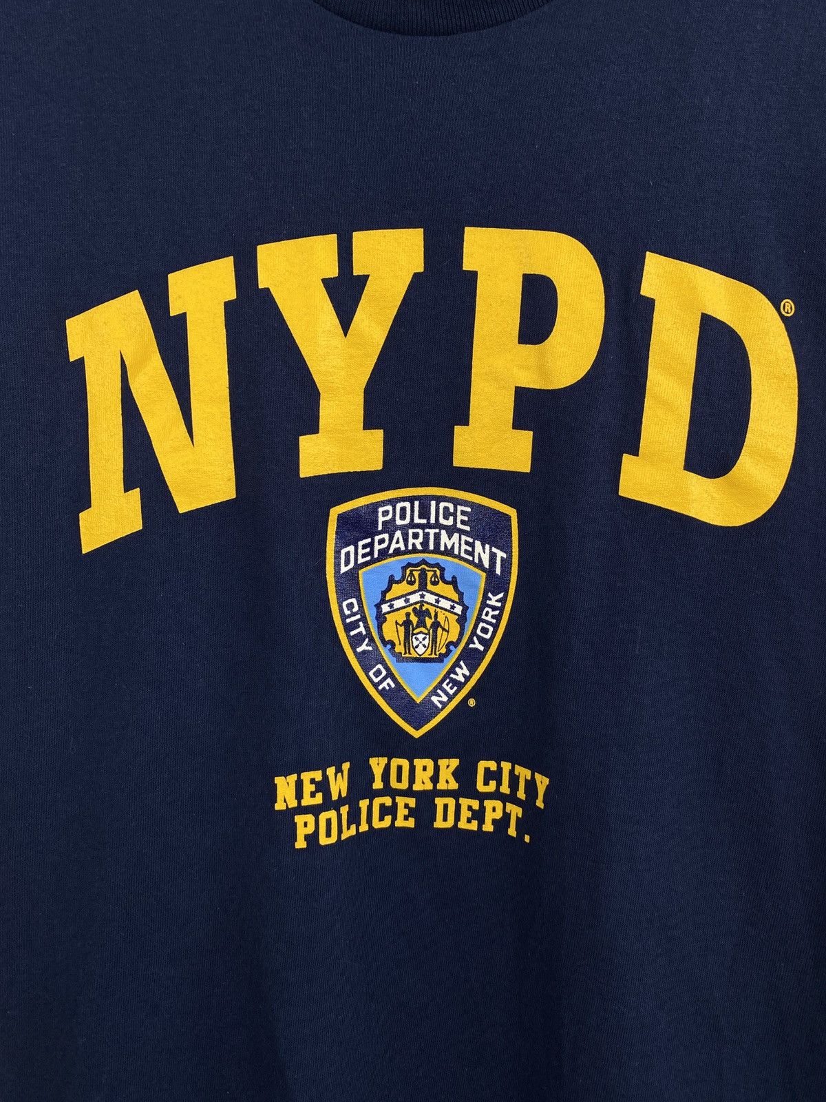 I Love NY 🇺🇸 Vintage 90s NYPD Police New York USA City Dept Y2K Rare Size US M / EU 48-50 / 2 - 4 Thumbnail