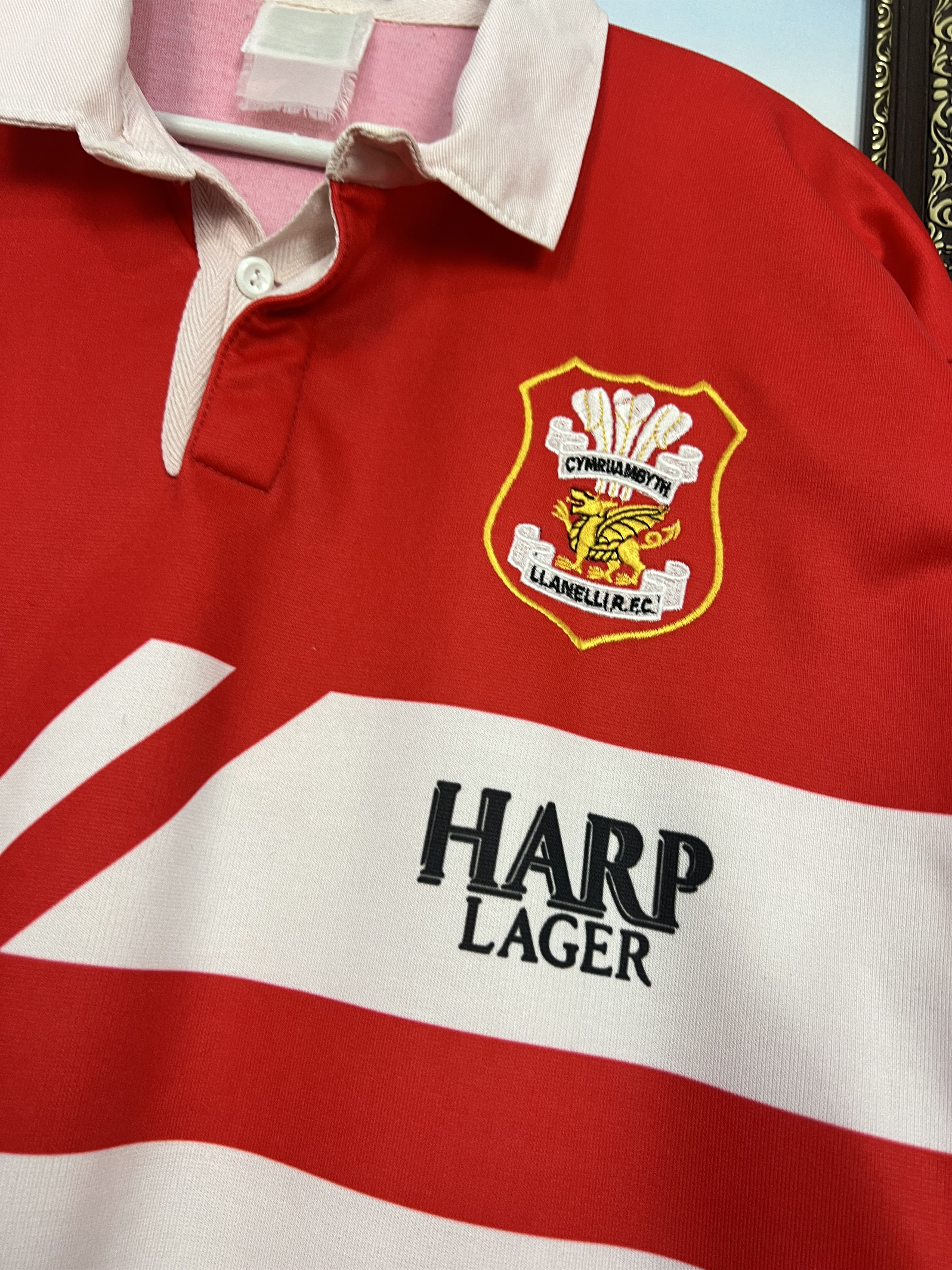 Umbro Rare Vintage 1992 Llanelli Rugby Union Umbro Jersey Shirt Size US M / EU 48-50 / 2 - 3 Thumbnail