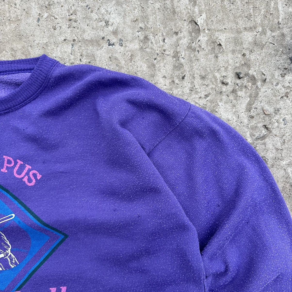 Designer × Vintage Vintage Sweatshirt Big Logo Campus Baseball University 90s Size US L / EU 52-54 / 3 - 6 Thumbnail