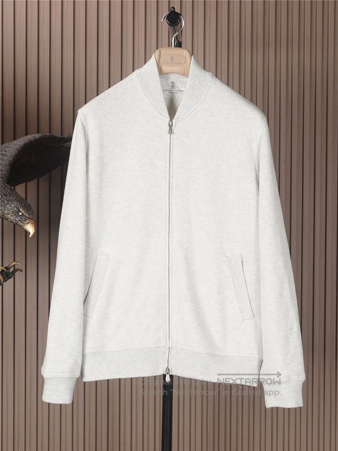 Brunello Cucinelli Brunello Cucinelli Cashmere Bomber Jacket. Size US M / EU 48-50 / 2 - 1 Thumbnail