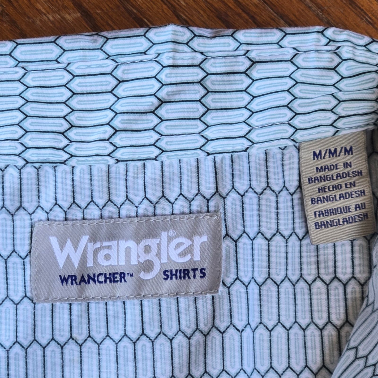 Wrangler Wrangler Wrancher Men's Shirt. Size Medium. Size US M / EU 48-50 / 2 - 6 Thumbnail