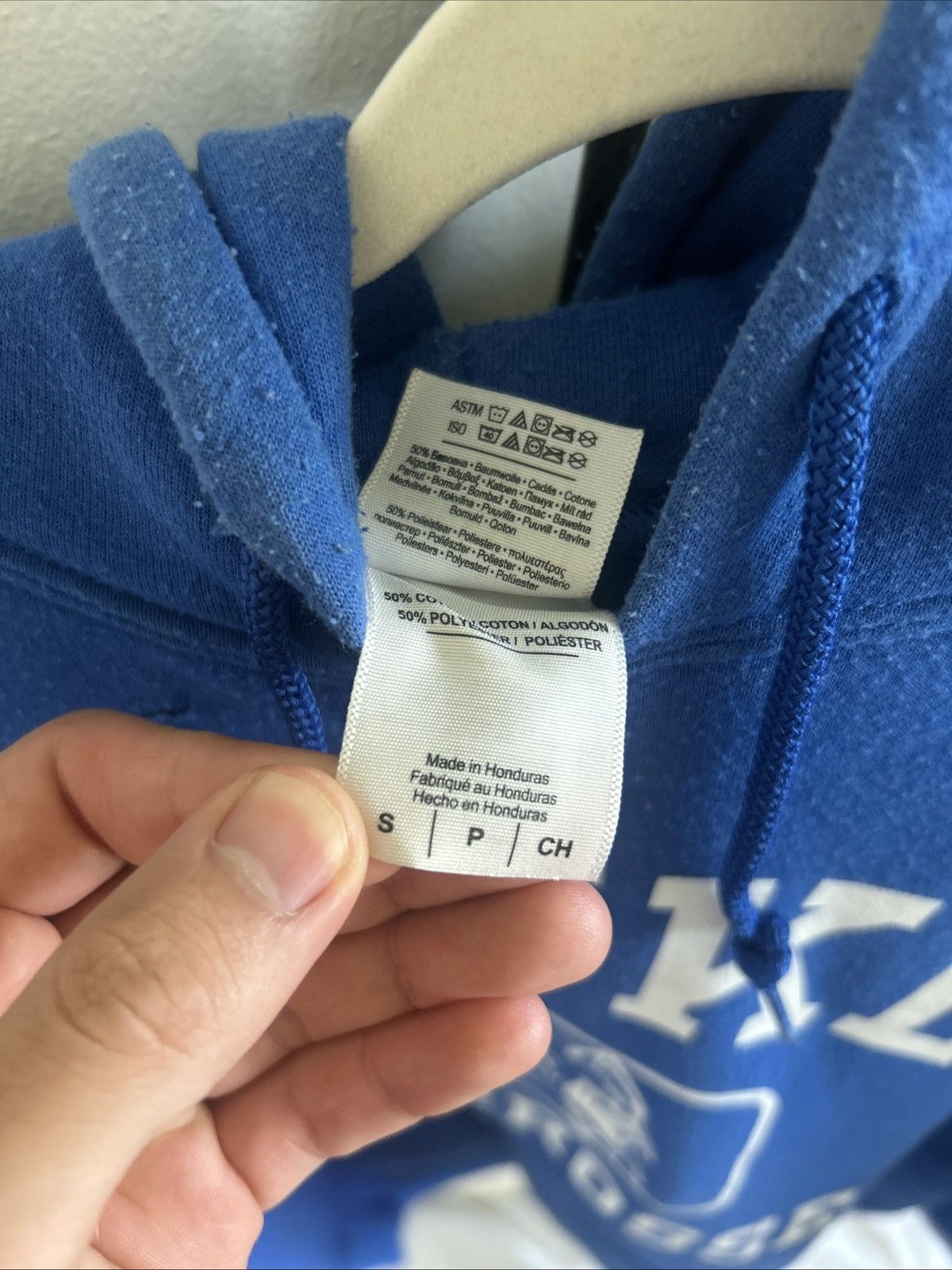 Gildan Duke Lacrosse Blue Hoodie, Size small Size US S / EU 44-46 / 1 - 4 Thumbnail
