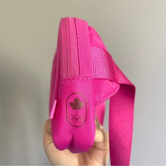 Lululemon Lululemon Sonic Pink Team Canada Future Legacy Mini Belt Bag Size ONE SIZE - 5 Thumbnail