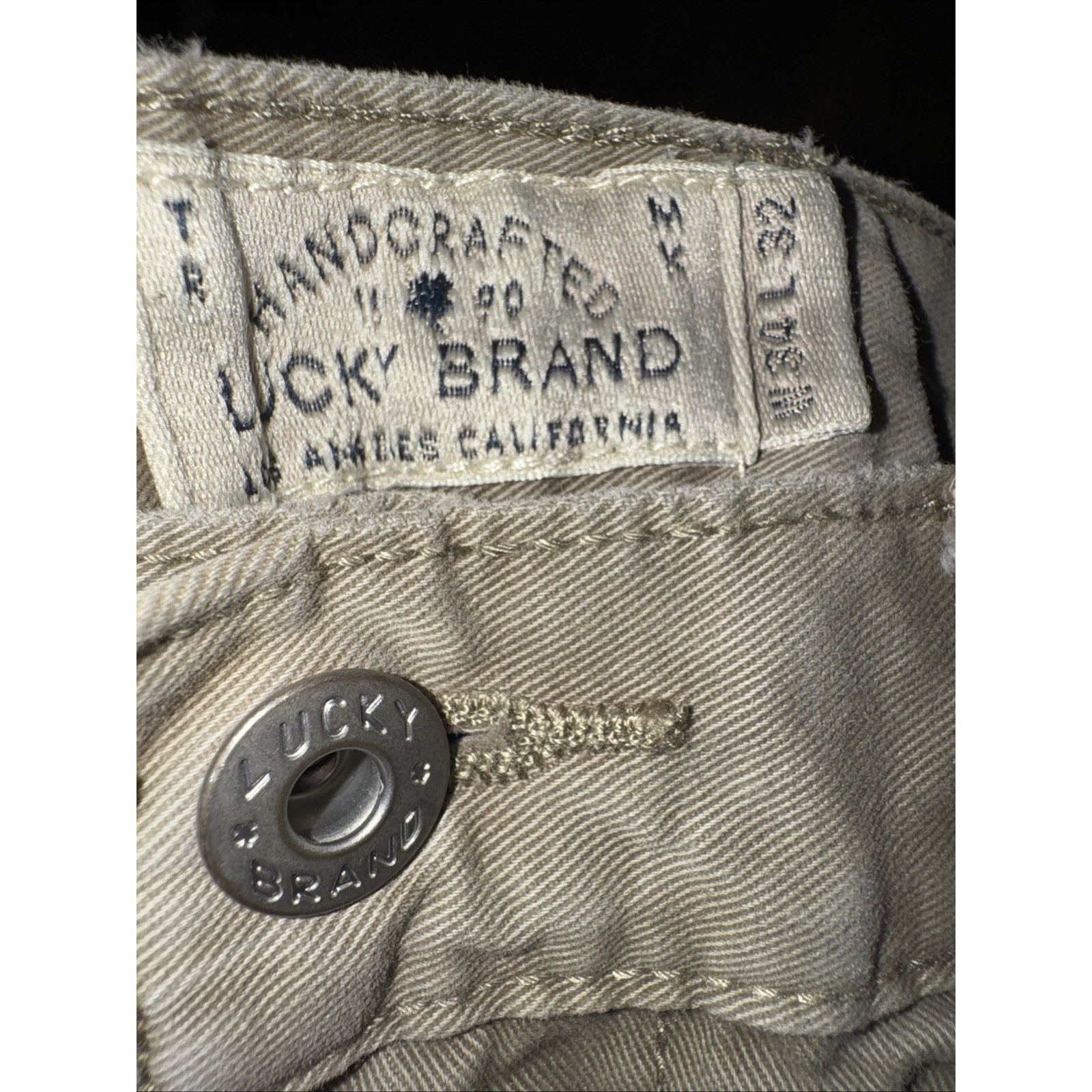 Lucky Brand Lucky Brand 121 Heritage Slim Chino Pants Sage Green 34x32 Size US 34 / EU 50 - 4 Thumbnail