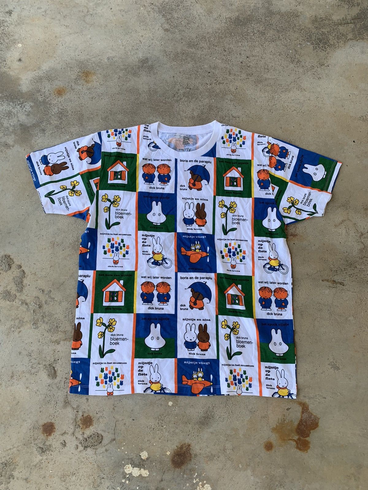 image of Art Full Print Graniph Tee in Mix, Men's (Size Large)