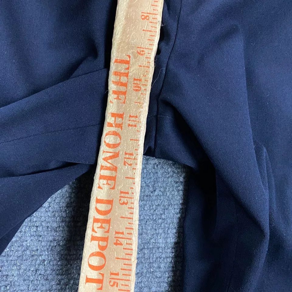 Uniqlo Uniqlo Pants Womens Small Blue Trouser Straight Leg Size 26" / US 2 / IT 38 - 4 Thumbnail