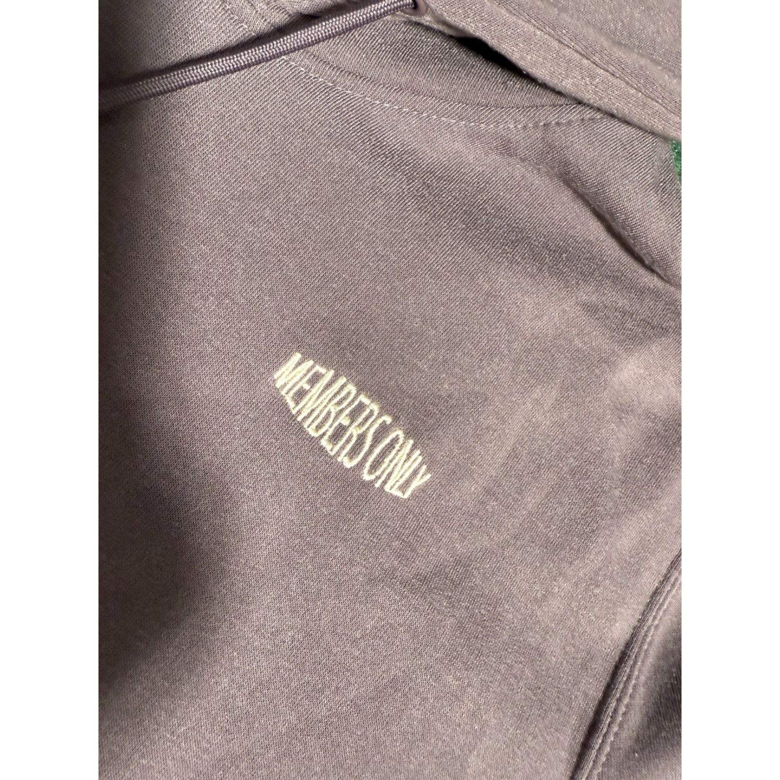 Members Only Members Only Hoodie Pullover Men XL NWT Sewn on Bear Patch Embroidered Together Emperador Color Size US XL / EU 56 / 4 - 7 Thumbnail
