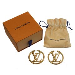 Louis Vuitton LOUIS VUITTON Earrings Women's 750PG Diamond Puss