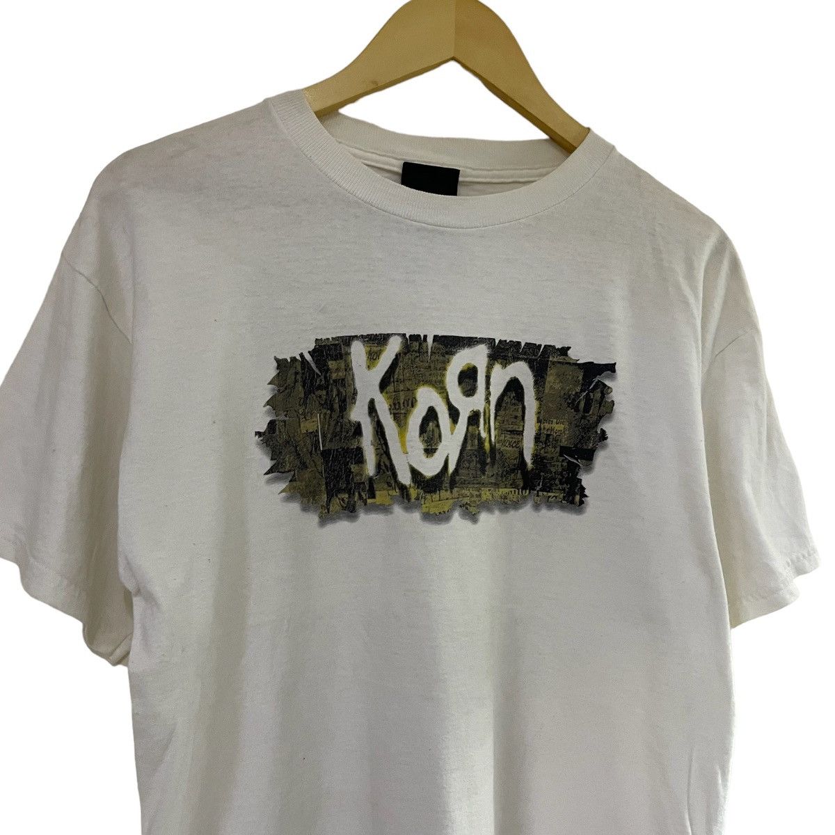 Band Tees × Giant × Vintage Vintage 00's Korn Band Giant Tag Size US S / EU 44-46 / 1 - 3 Thumbnail