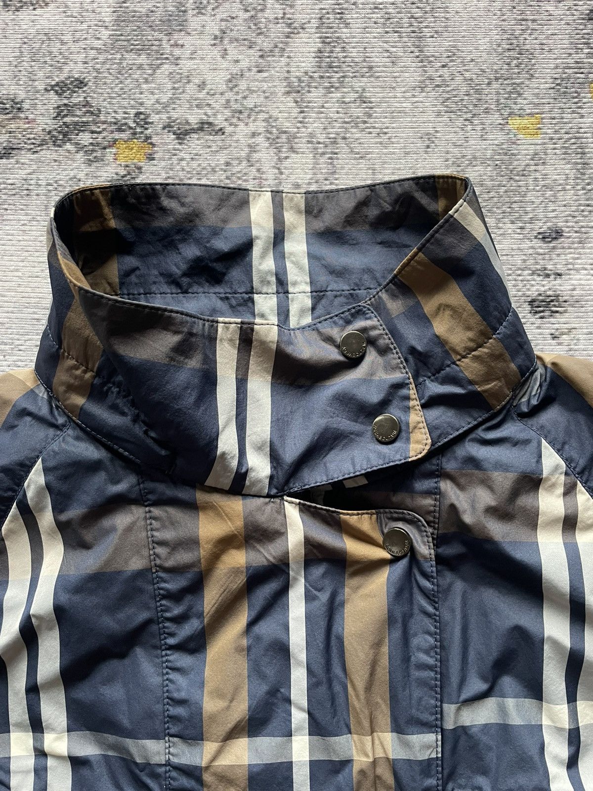 Aquascutum AQUASCUTUM London Vintage Club Check Windbreaker Coat Size US S / EU 44-46 / 1 - 3 Thumbnail