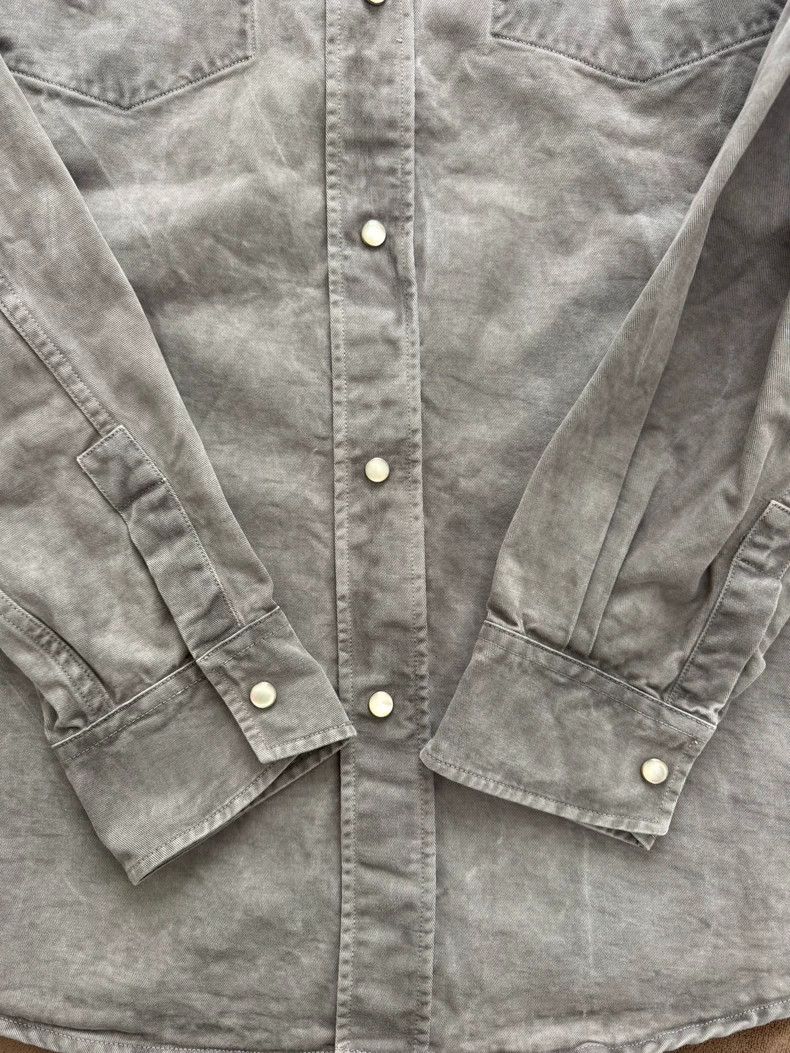 Our Legacy our legacySS24 Frontier Grey Denim Shirt 2503-Nextarrow Size US M / EU 48-50 / 2 - 5 Thumbnail
