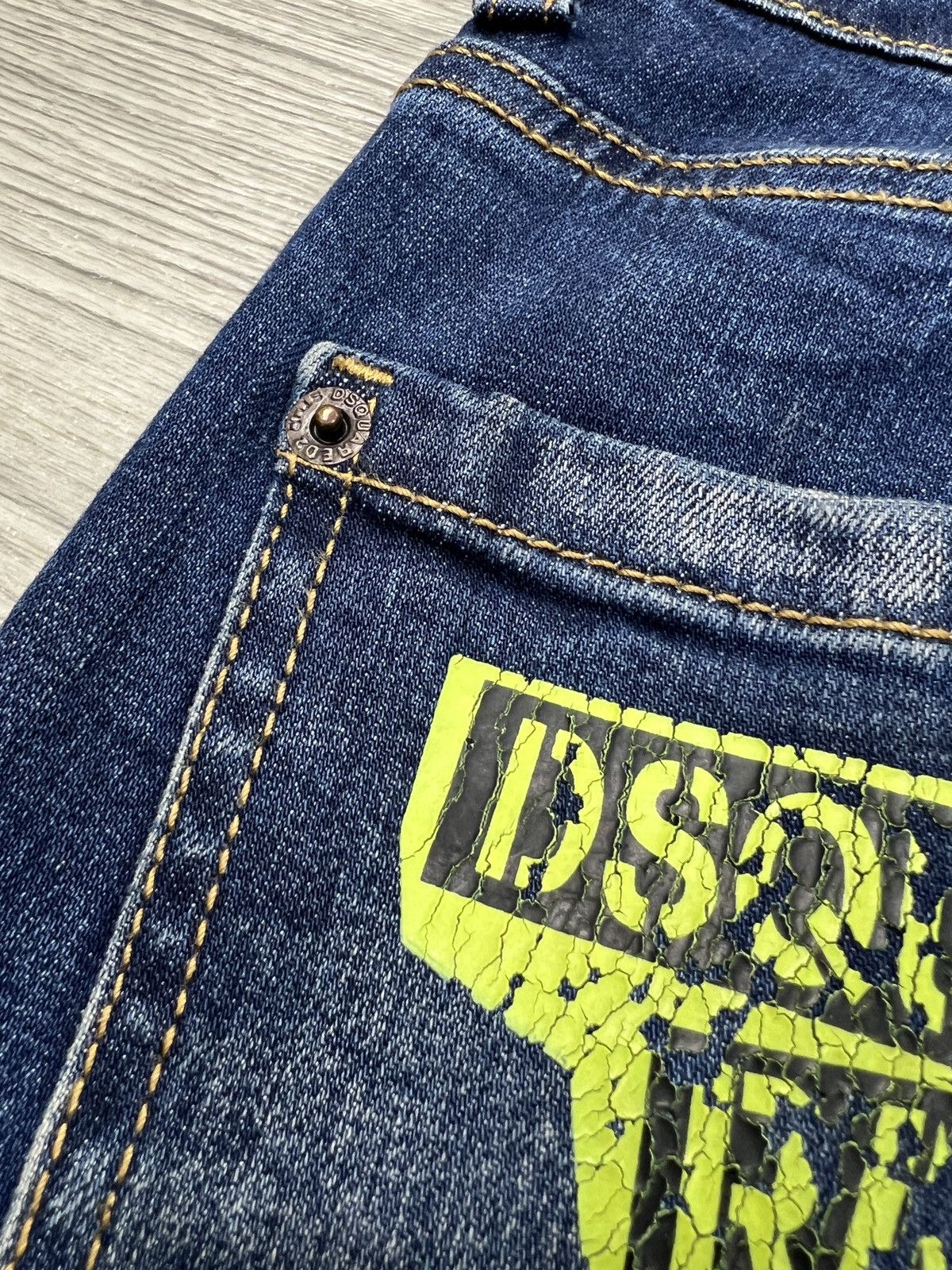 Dsquared2 Dsquared2 Slim Jean Distressed Blue Denim Pants IT 52 Size US 36 / EU 52 - 12 Thumbnail