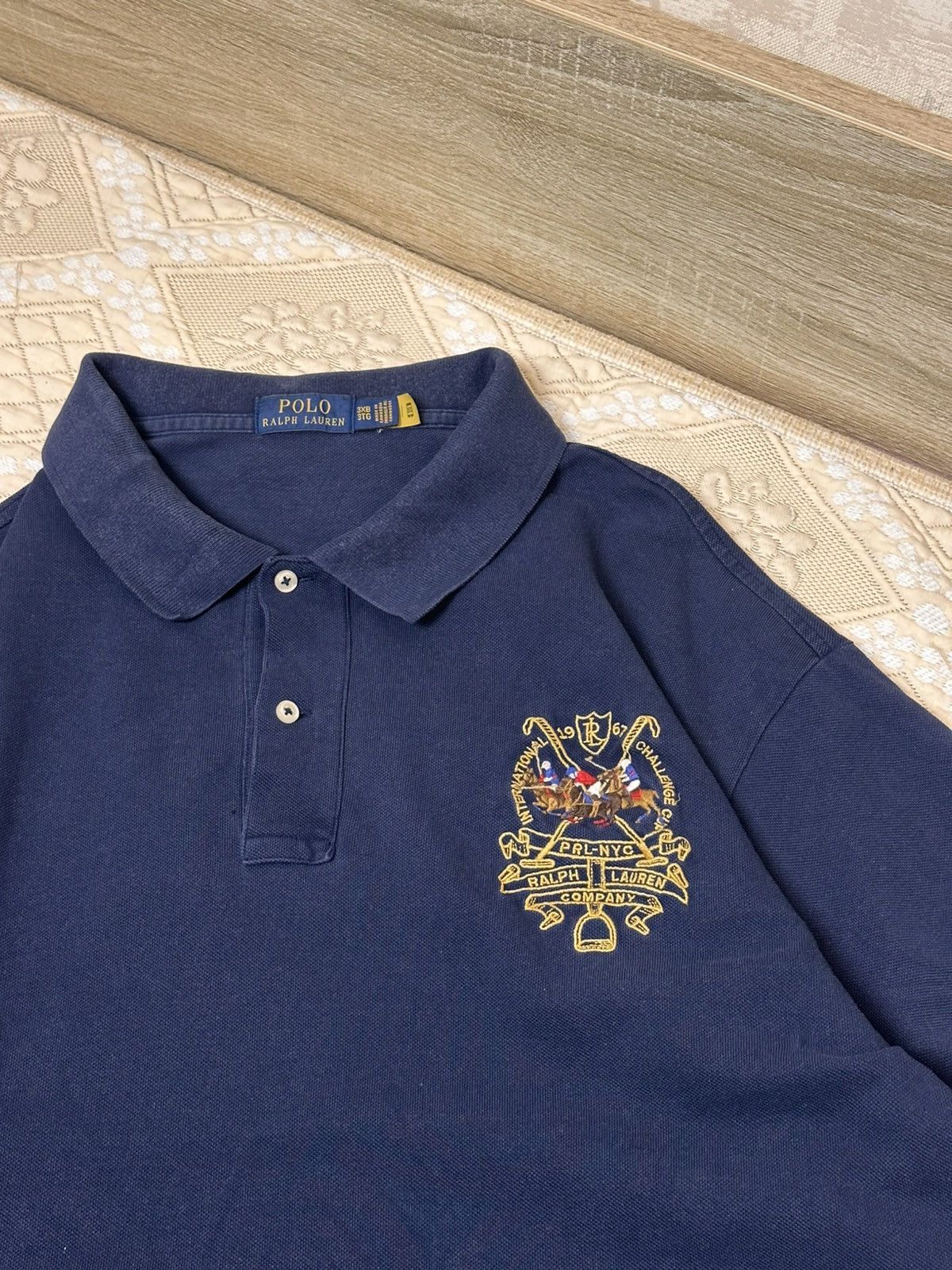 Polo Ralph Lauren 🔥 Polo Ralph Lauren Big Pony Y2K Chief Keef T Shirt Chicago Size US XXL / EU 58 / 5 - 4 Thumbnail