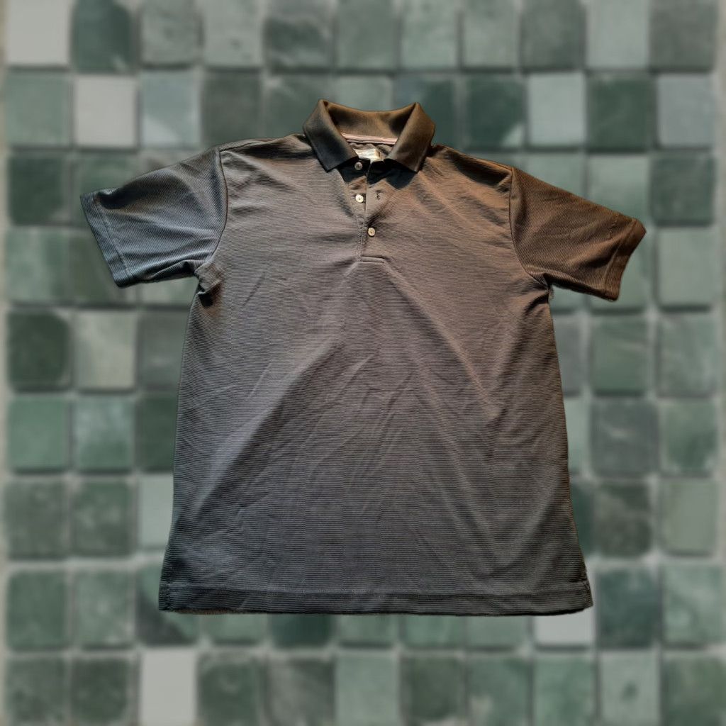 Hogan Ben Hogan Performance Shirt Mens Small S Black Collar Size US S / EU 44-46 / 1 - 1 Thumbnail