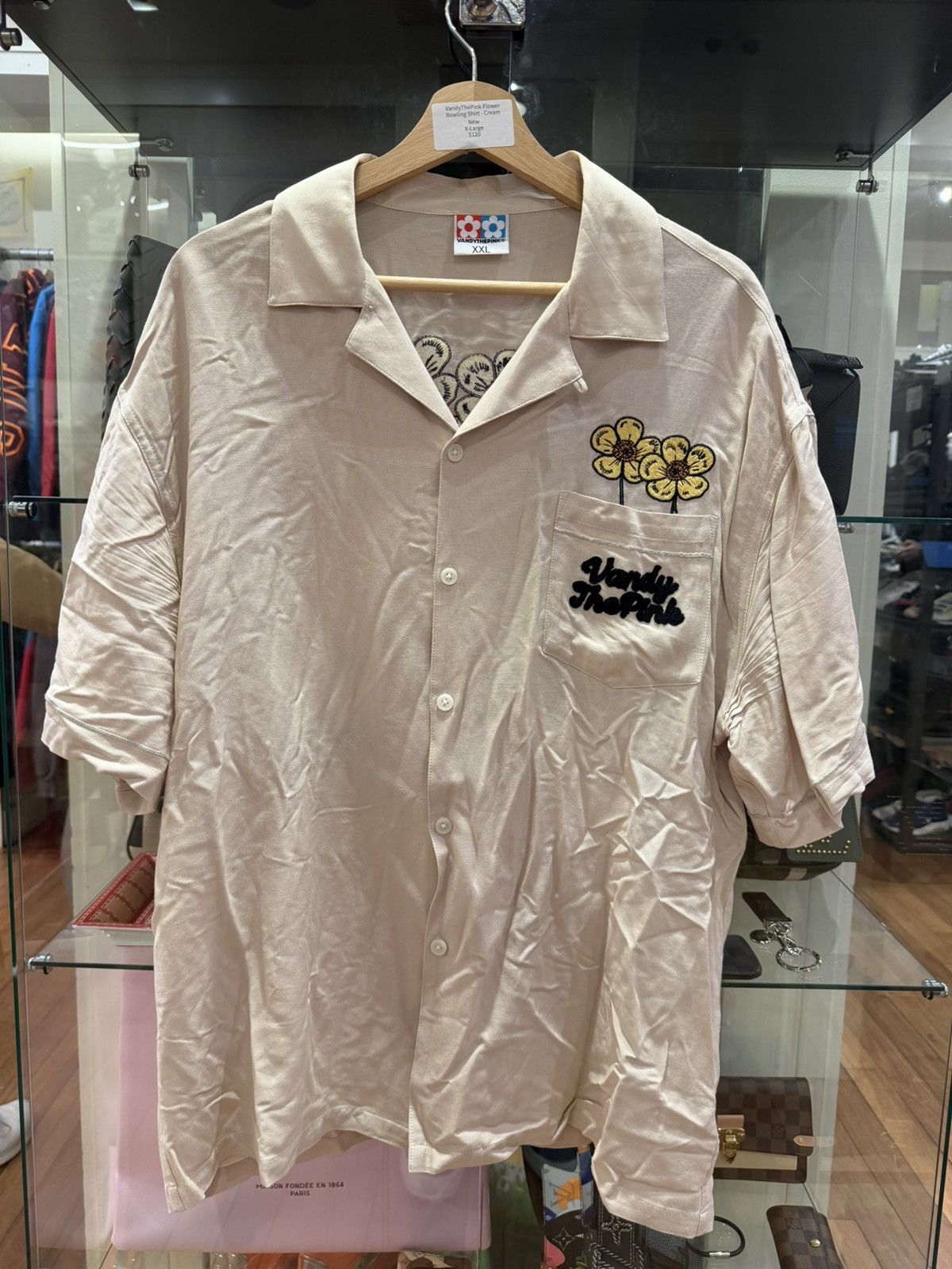 Vandy The Pink Vandy The Pink Flower Bowling Shirt Size US XXL / EU 58 / 5 - 1 Thumbnail