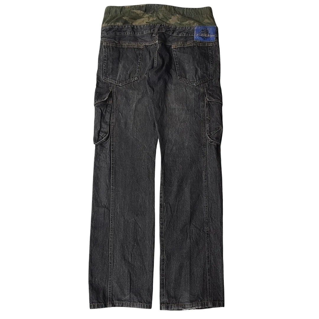 Hysteric Glamour × Japanese Brand Japanese double waist jeans beautiful design Size US 33 - 5 Thumbnail