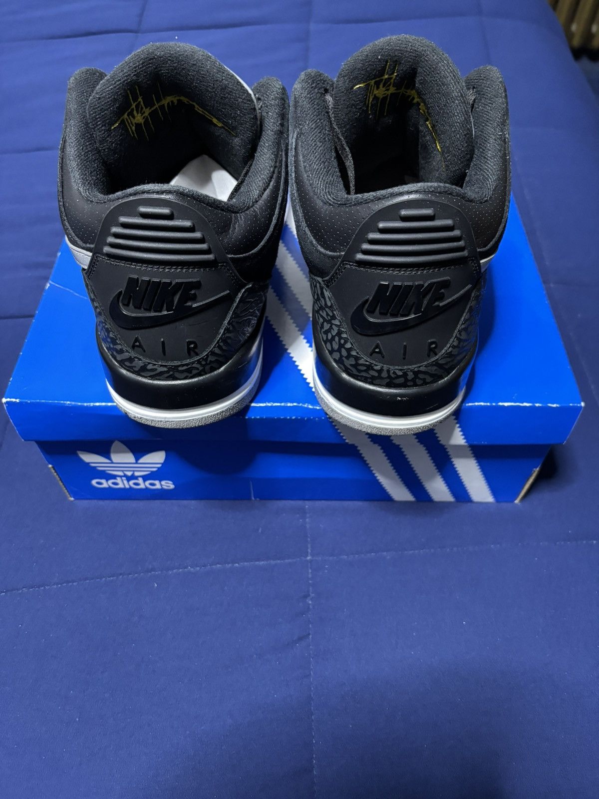 Jordan Brand Jordan 3 Retro Tinker SP Black Cement 2019 Size 10 Size US 10 / EU 43 - 5 Thumbnail