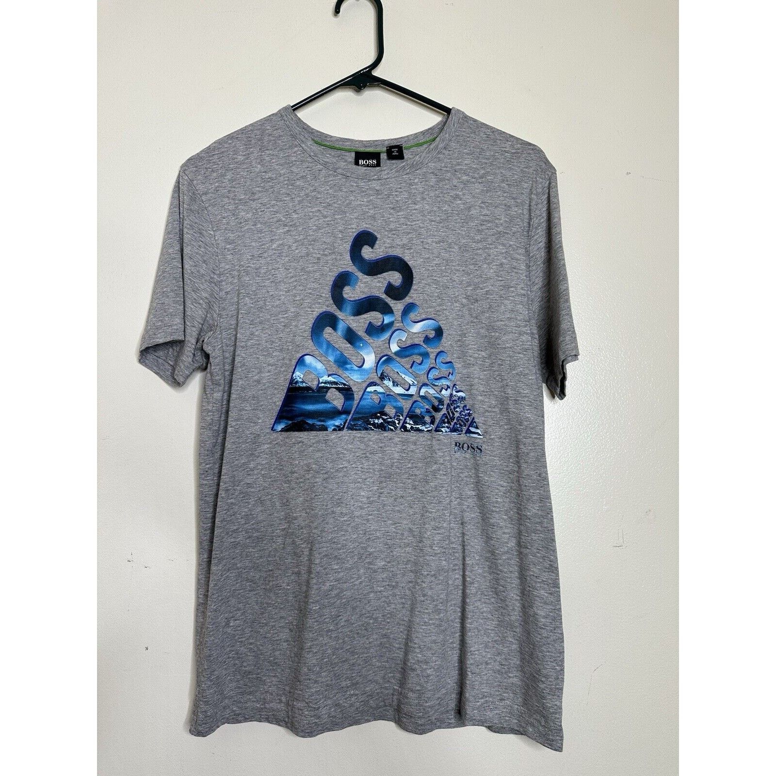 Hugo Boss Boss Hugo Boss Graphic Tee Active Men’s Sz Sm Logo Crew Neck Size US S / EU 44-46 / 1 - 1 Thumbnail