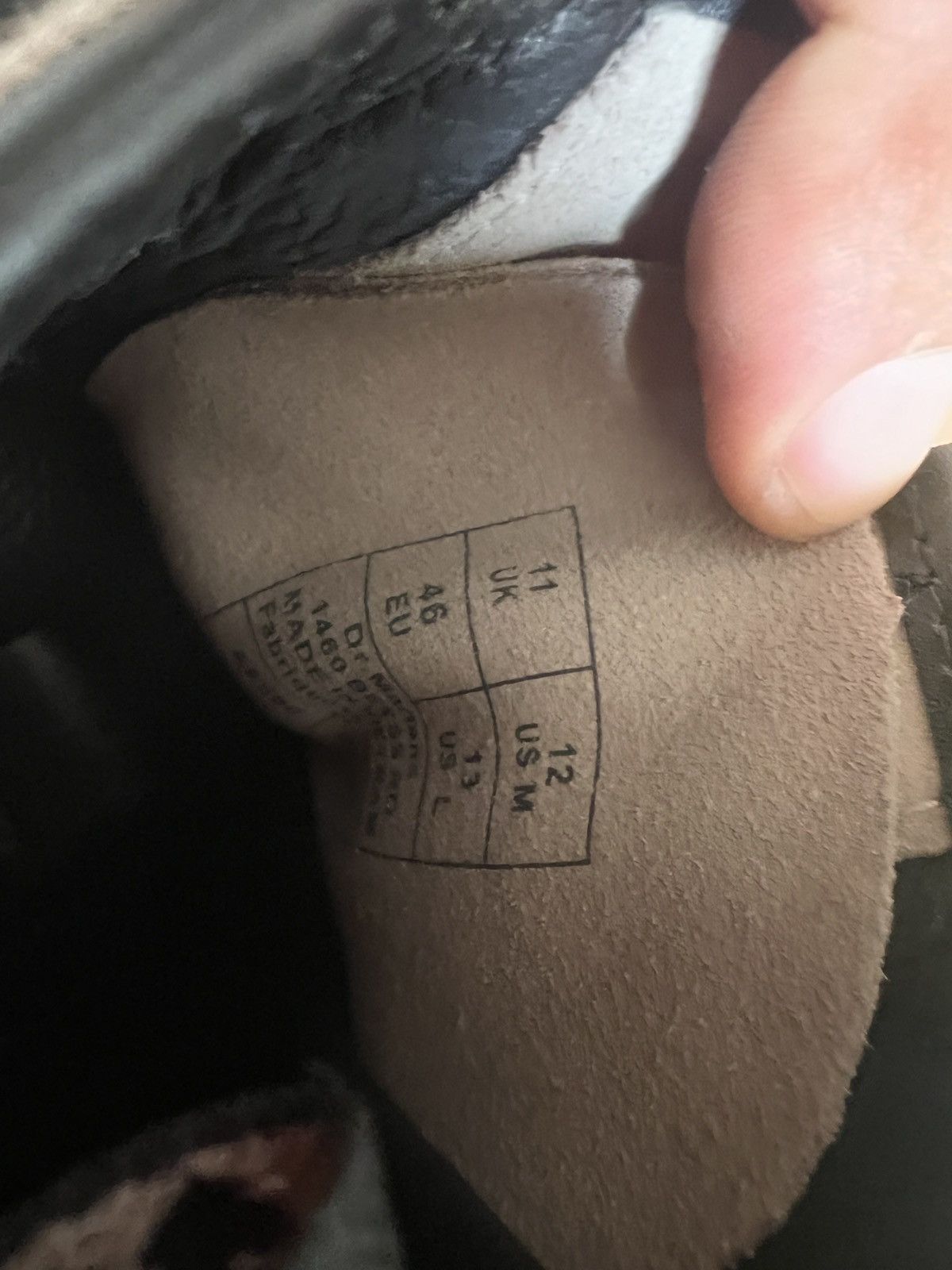 Rick Owens Dr. Martens X Rick Owens Size US 12 / EU 45 - 6 Thumbnail