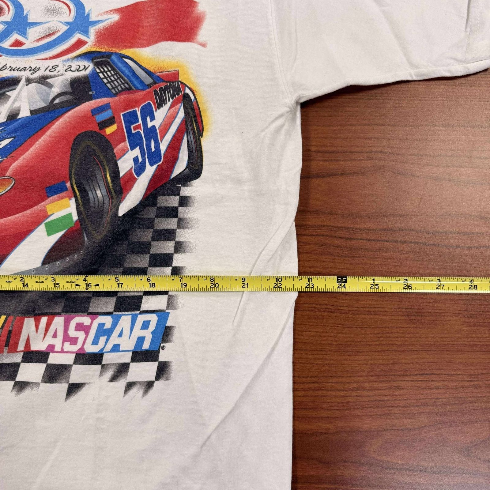 Vtg 2001 Daytona 500 NASCAR Shirt DS XL Y2K