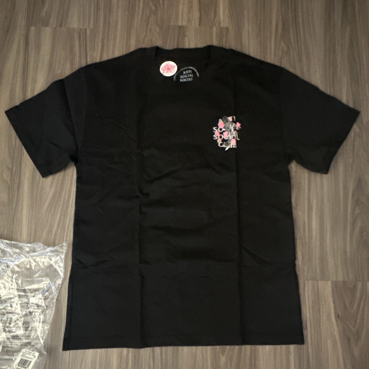 Anti Social Social Club Anti Social Social Club Koi Garden 3M Premium Tee Black M Size US M / EU 48-50 / 2 - 1 Thumbnail