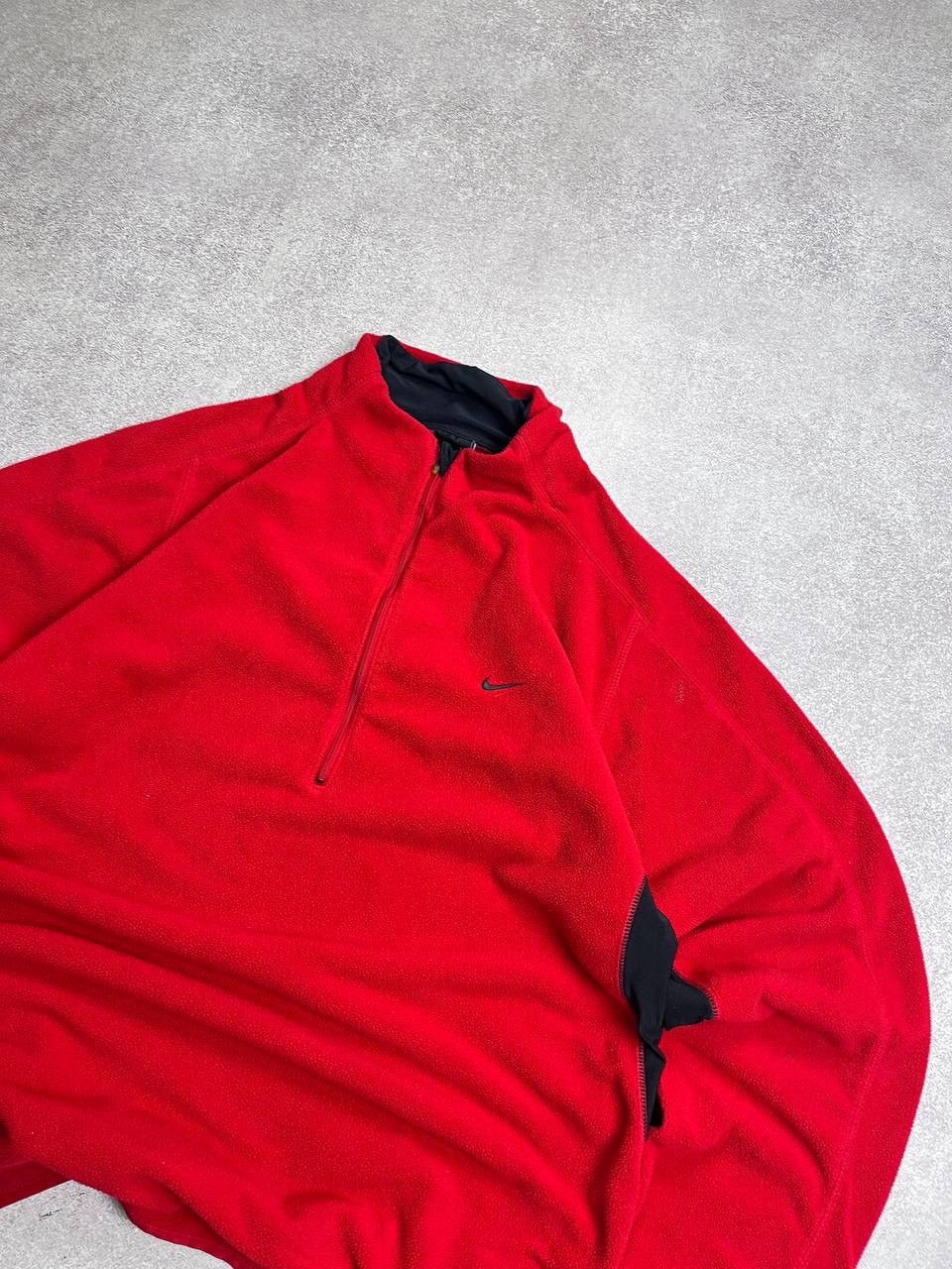 Nike Vintage 90s Nike Fleece Sherpa Y2K Retro Jacket L Size US L / EU 52-54 / 3 - 2 Thumbnail