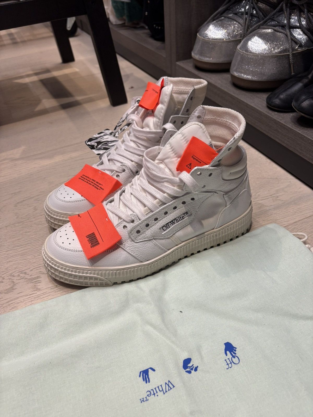 Off-White Off-white 3.0 Off Court High-top Sneaker Size US 8 / EU 41 - 1 Thumbnail
