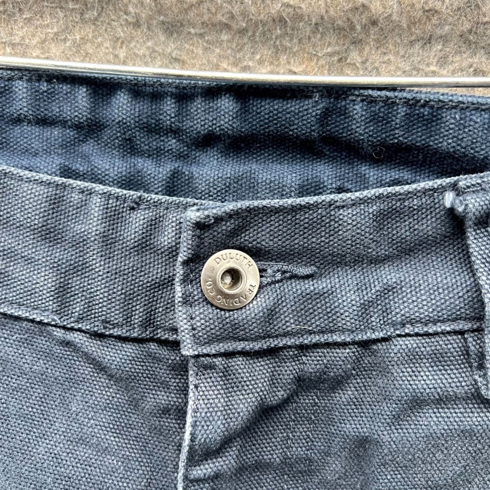 Vintage VINTAGE Duluth Jeans Mens 36x32 Blue Navy Chino Trouser Cotton Preppy Straight Baggy Jeans Regular 36 32 Blue Cotton Preppy Vintage Mens Pants Pockets Size US 36 / EU 52 - 5 Thumbnail