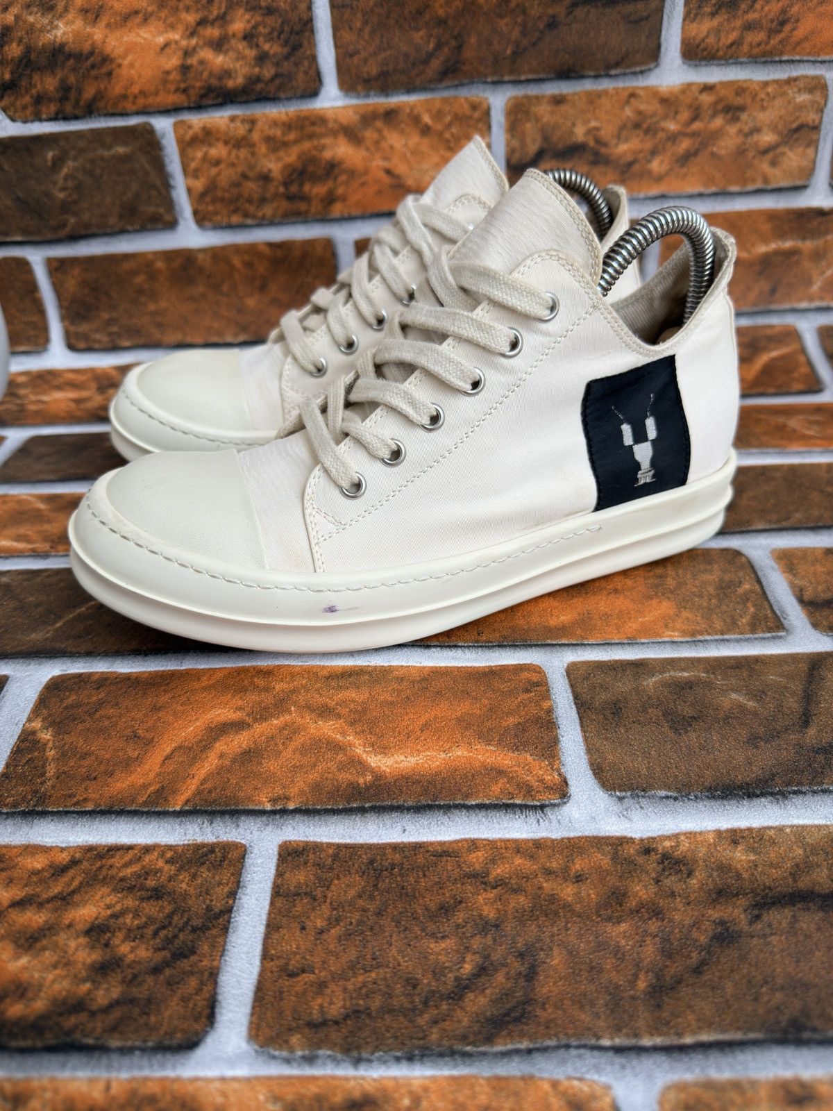 Rick Owens 🔥🔥patch logo drkshdw Ramones Size US 7 / IT 37 - 5 Thumbnail