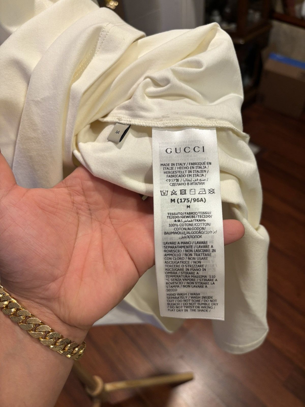 Gucci Gucci blade t shirt Size US M / EU 48-50 / 2 - 6 Thumbnail