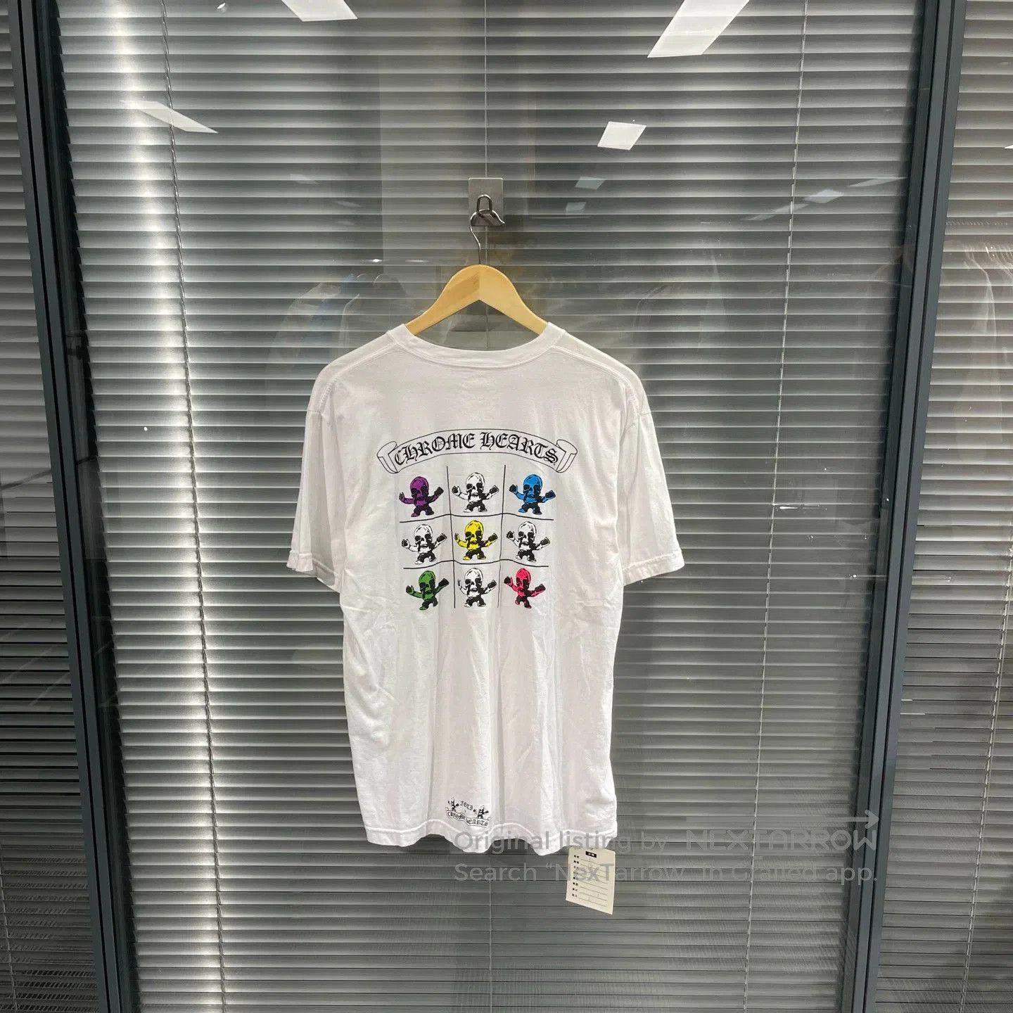Chrome Hearts White Short Sleeve Graphic T-Shirt. Size US L / EU 52-54 / 3 - 2 Thumbnail