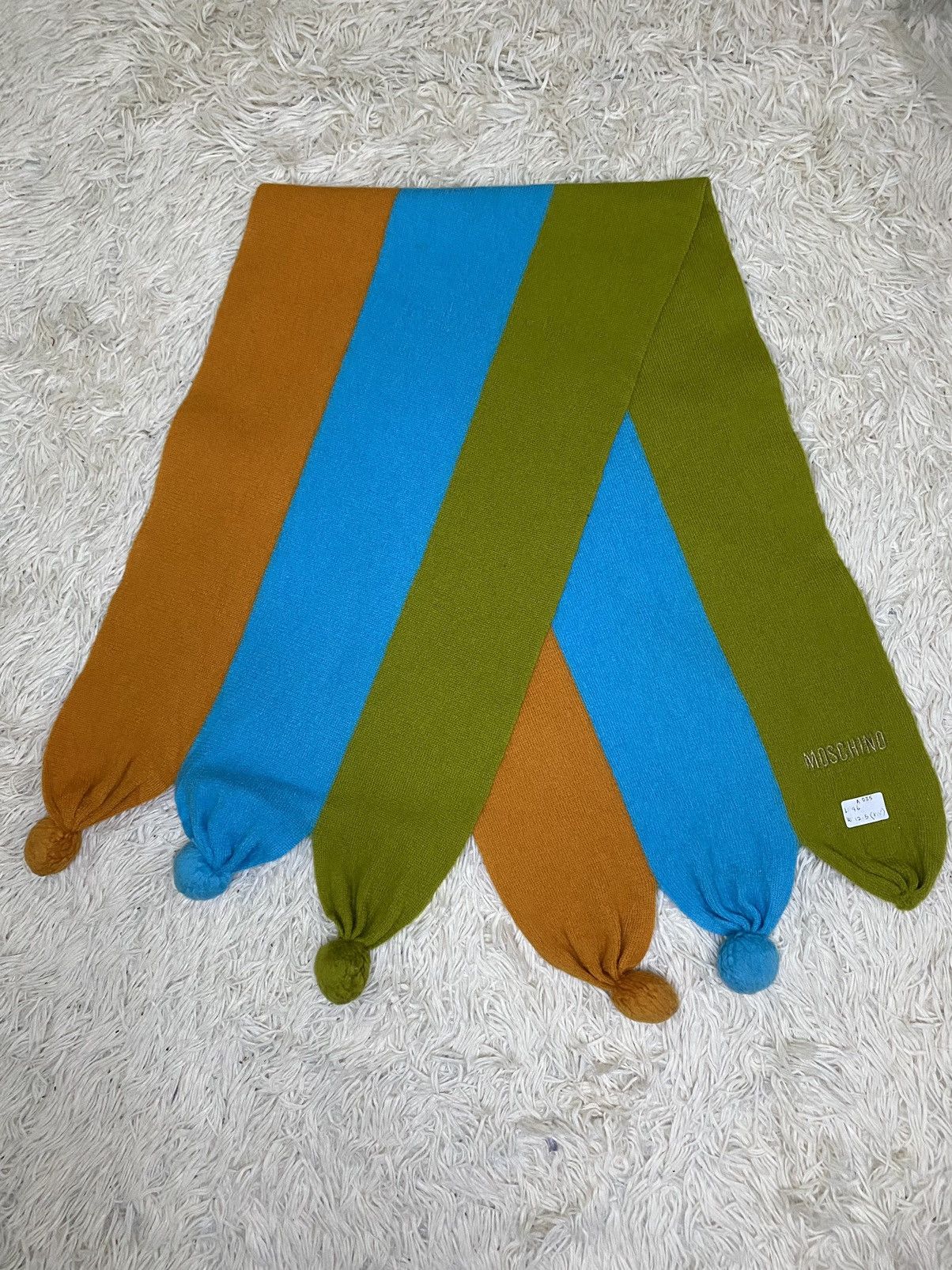 Moschino × Vintage Vintage Moschino Neckwear / Muffler / Scarf Size ONE SIZE - 1 Thumbnail