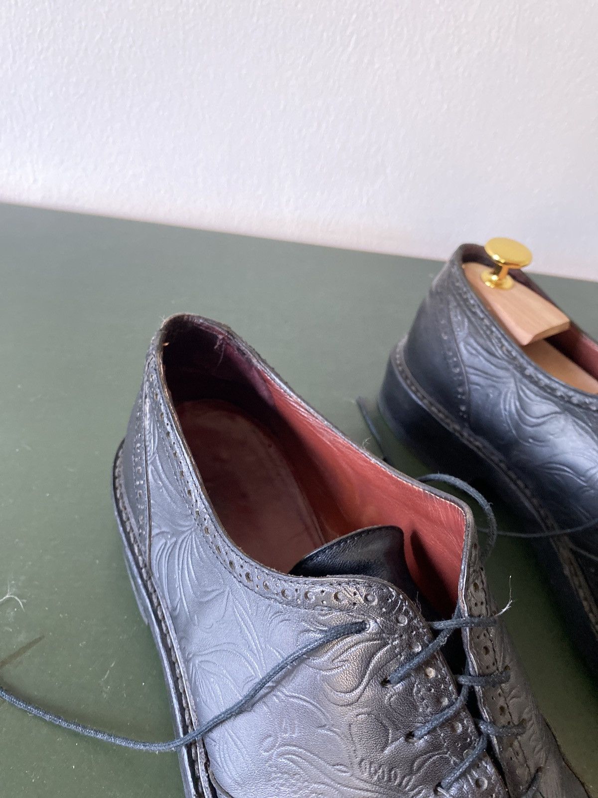 Dries Van Noten Dries van Noten budapester dress shoes cowboy style Size US 8.5 / EU 41-42 - 4 Thumbnail