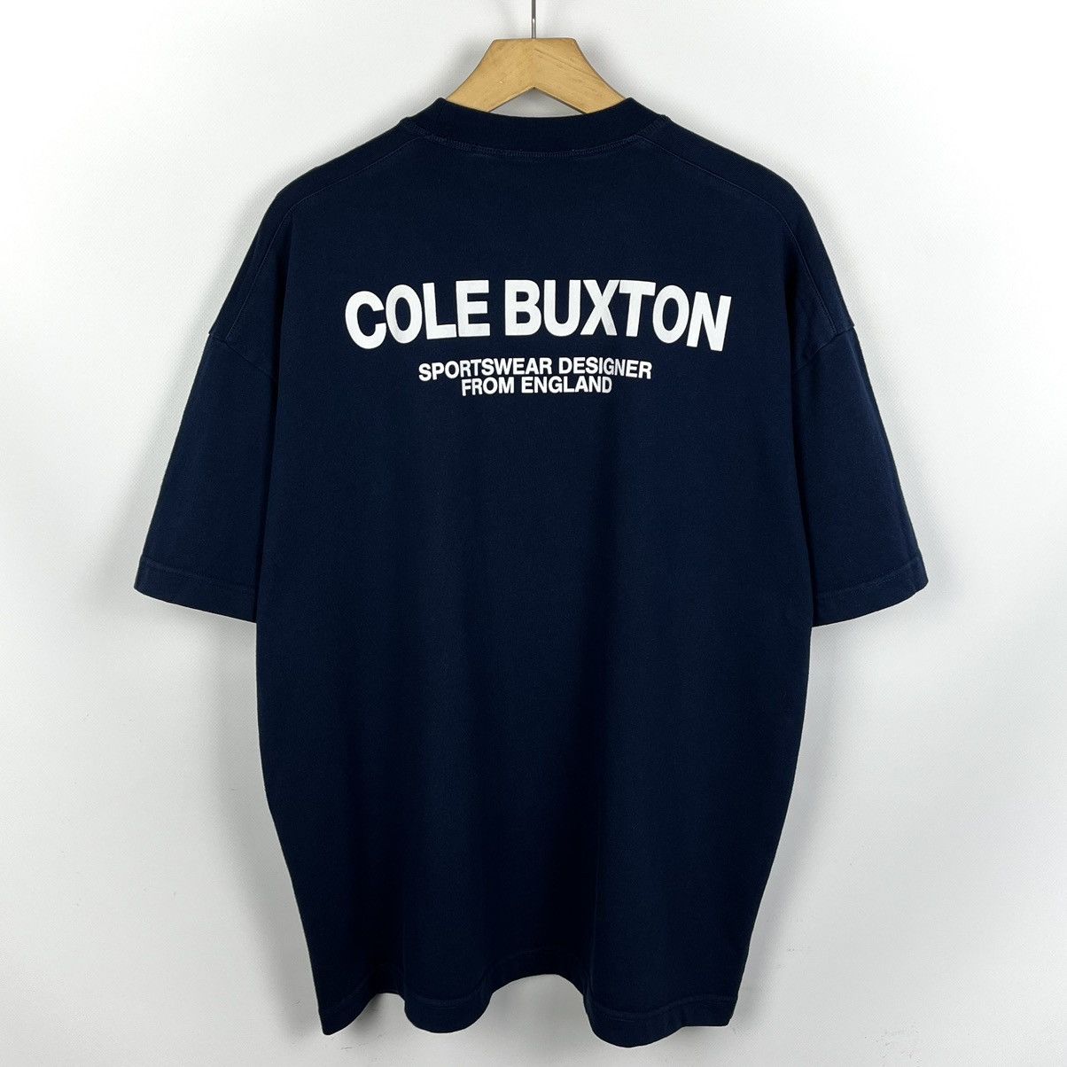 Cole Buxton Cole Buxton Big Logo Oversize T Shirt Size US M / EU 48-50 / 2 - 1 Thumbnail