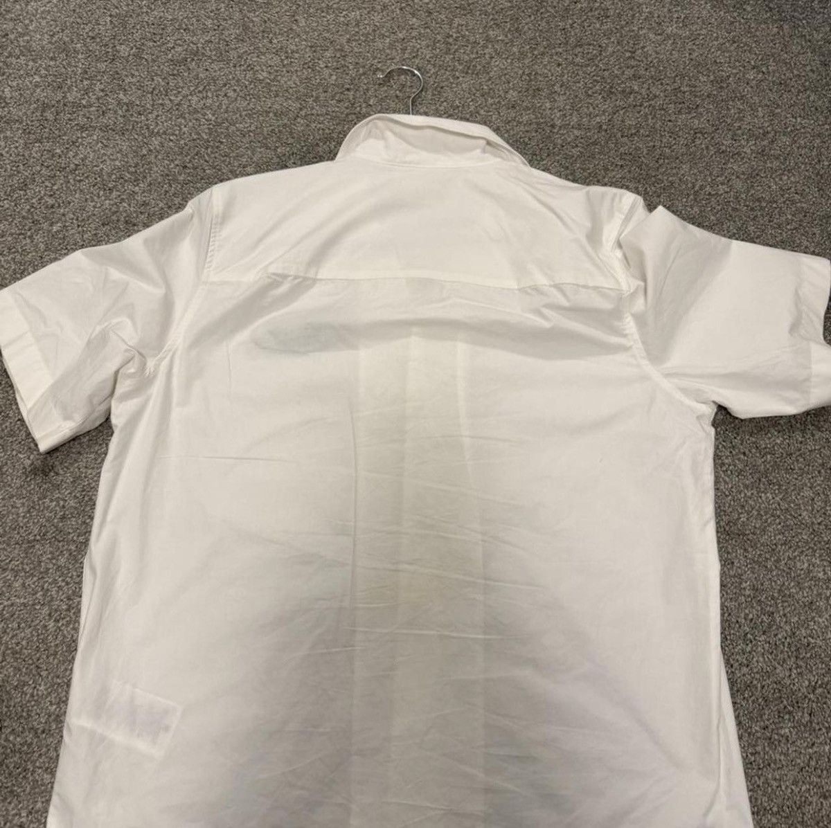 Diesel White Short Sleeve Diesel Button Up Size US S / EU 44-46 / 1 - 5 Thumbnail