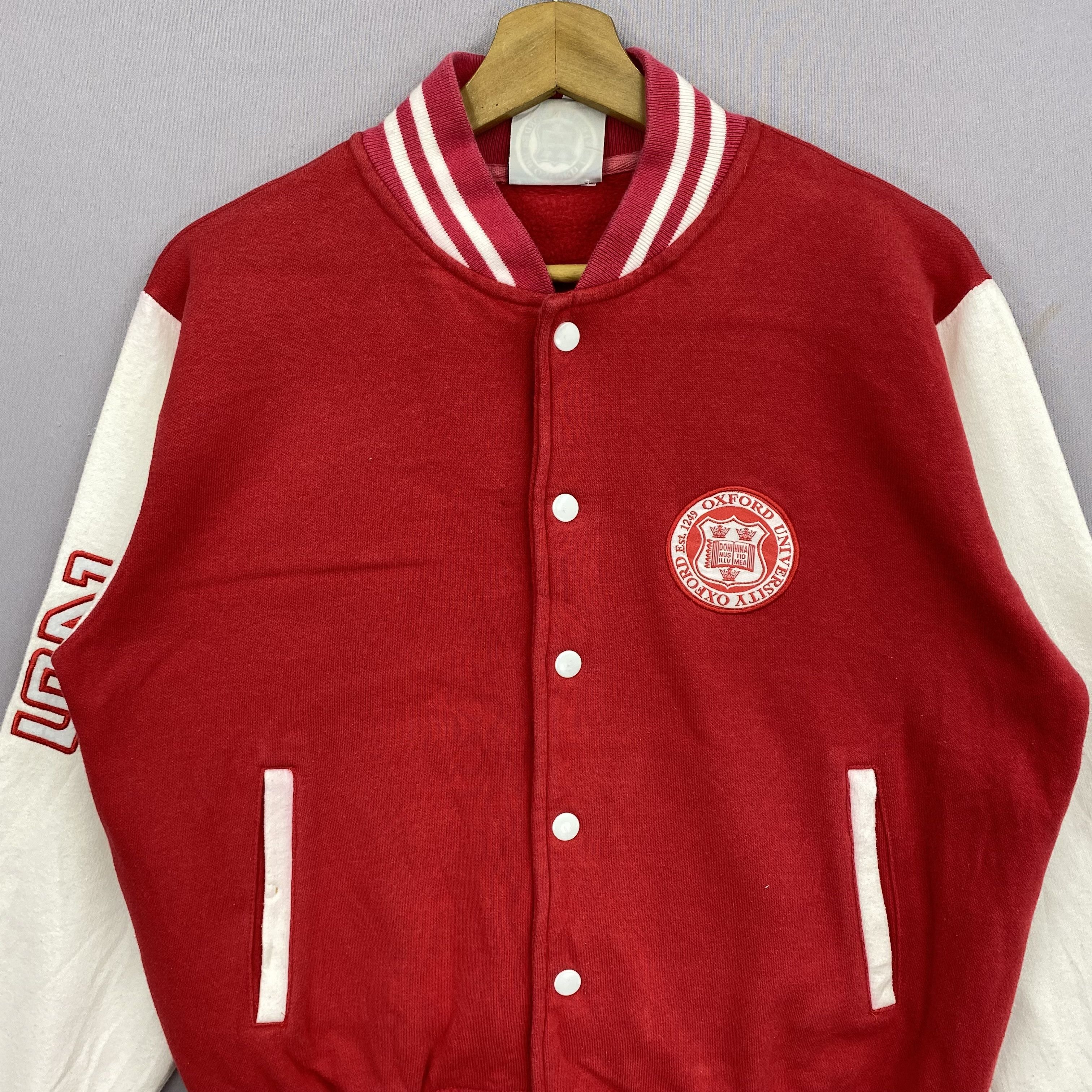 Japanese Brand University Oxford Varsity Sweater Sweatshirt Button Down Size US M / EU 48-50 / 2 - 4 Thumbnail