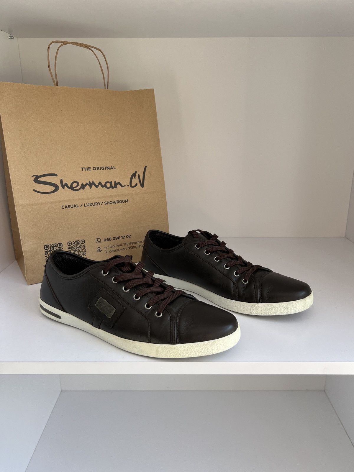 Designer × Dolce & Gabbana × Vintage Vintage Dolce&Gabbana men trainers sneakers shoes Size US 10 / EU 43 - 3 Thumbnail