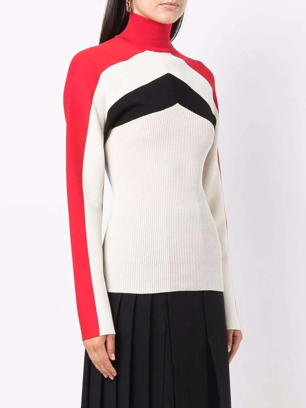 o1y1025 Turtleneck Sweater in Multicolor
