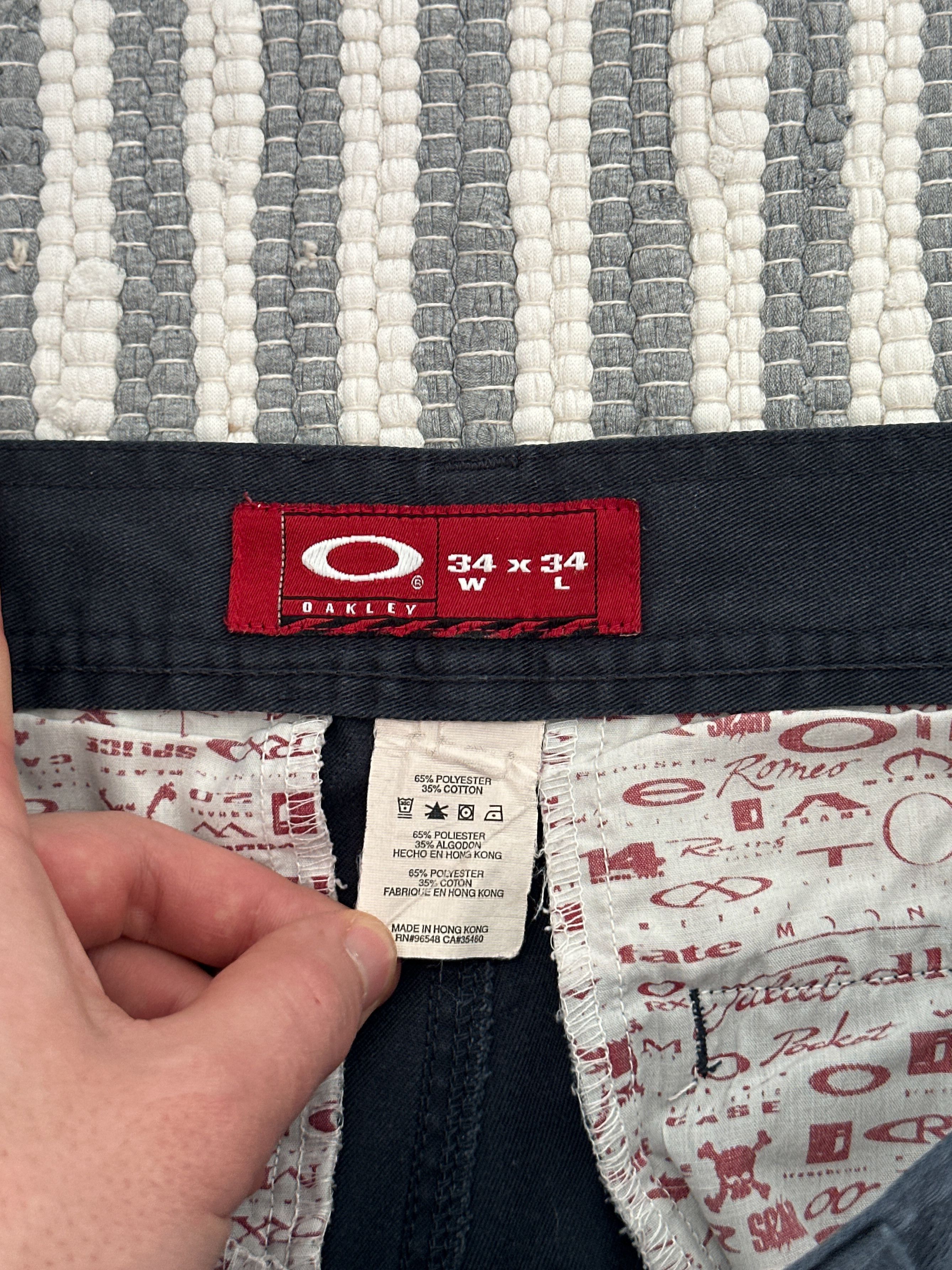 Oakley Vintage Oakley Navy Pants Trousers Size US 34 / EU 50 - 6 Thumbnail
