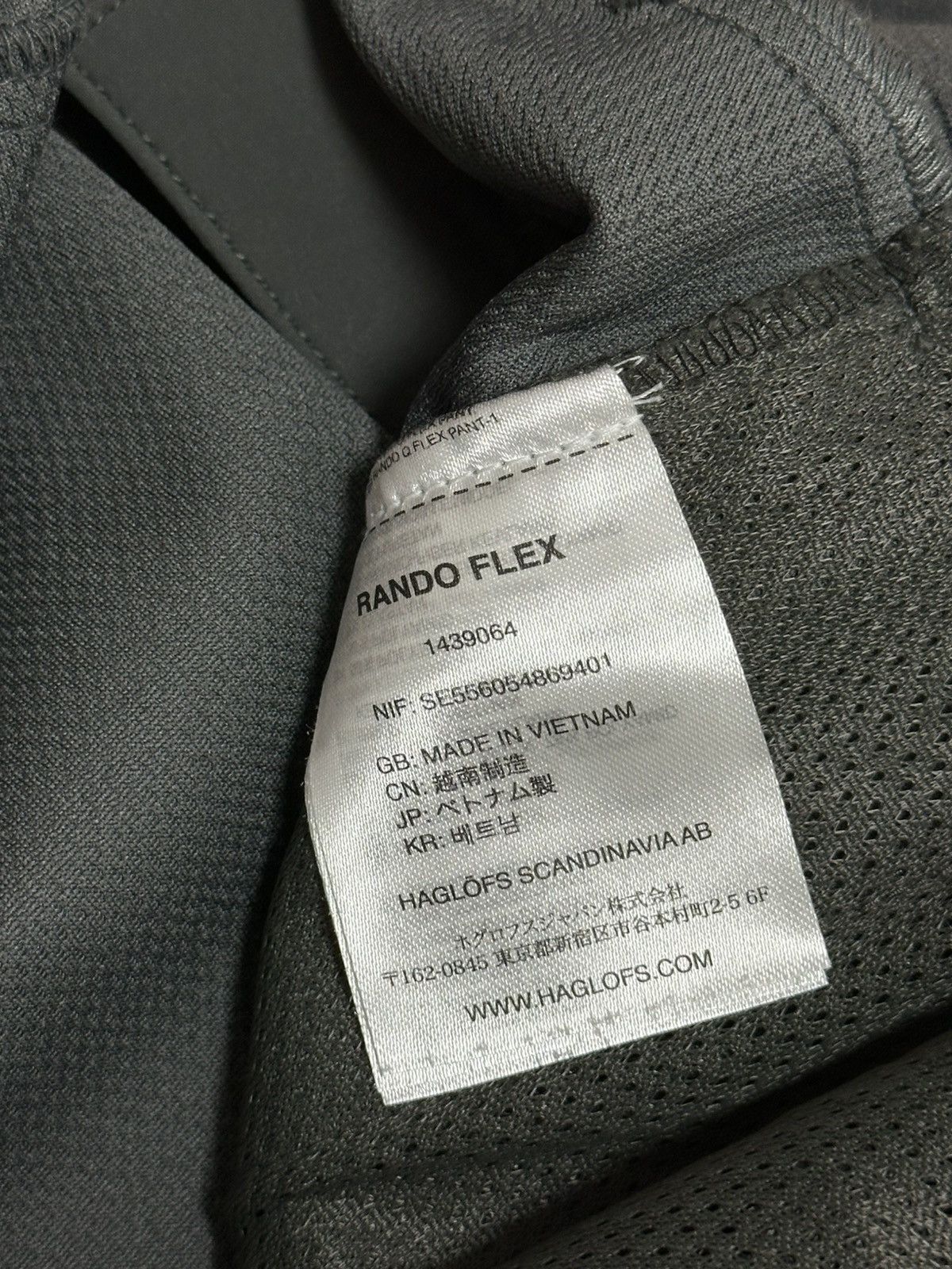 Haglofs Haglofs Men’s Trekking Pants Rando Flex Gray Size L Size US 33 - 7 Thumbnail