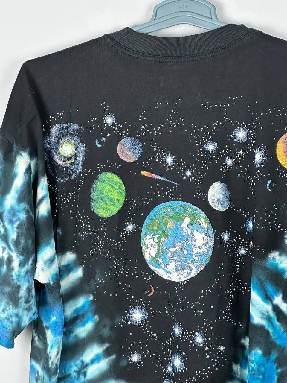 Liquid Blue Vintage Planet Earth AOP Galaxy Printed T Shirt Size US XL / EU 56 / 4 - 15 Thumbnail